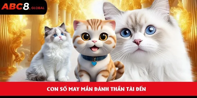 Con số may mắn đánh thần tài đến