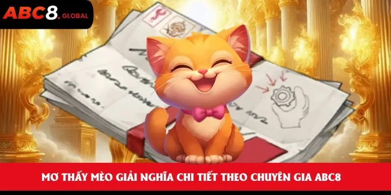 Mơ Thấy Mèo Giải Nghĩa Chi Tiết Theo Chuyên Gia ABC8 2 Mơ thấy mèo